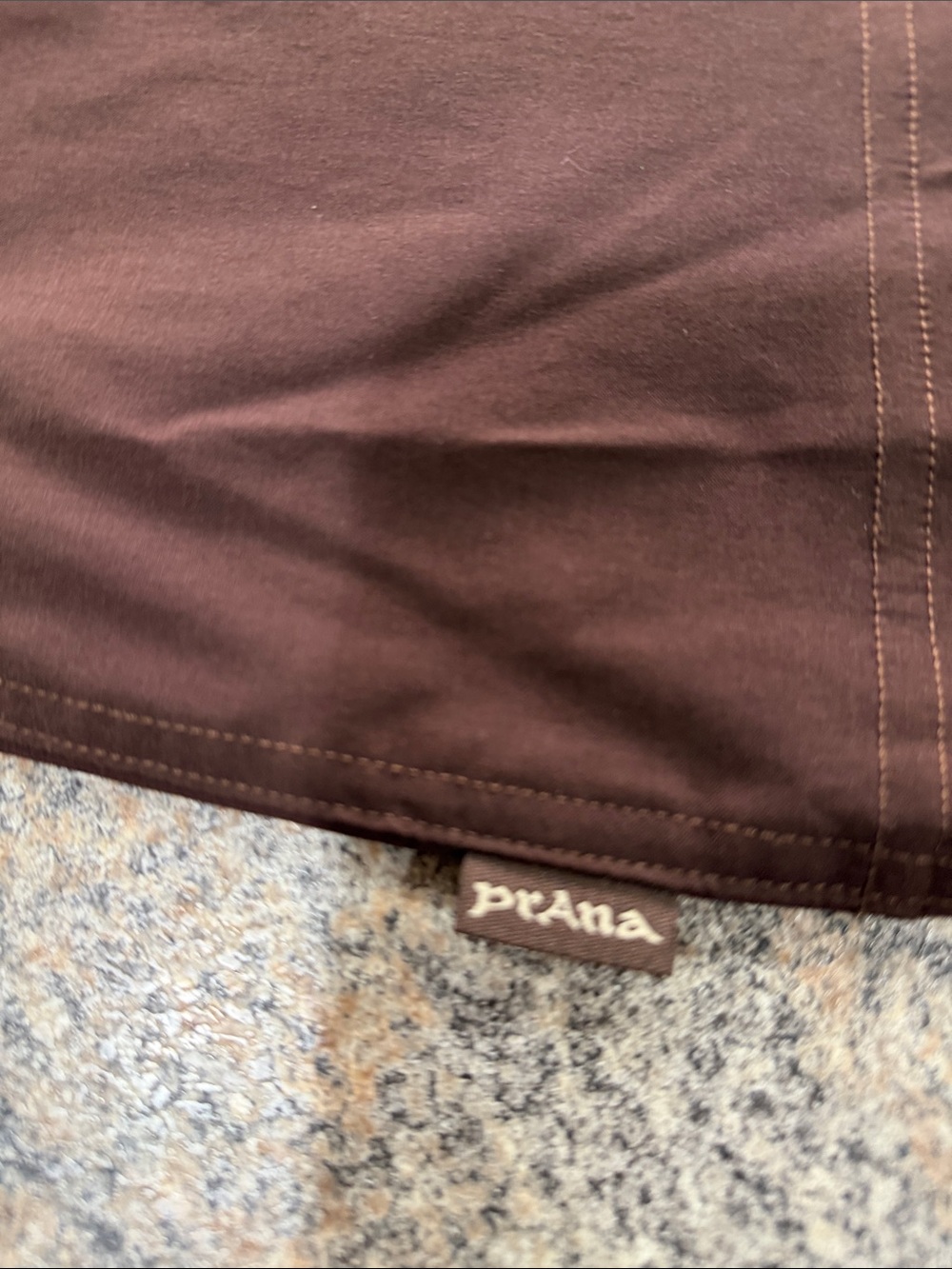 Prana Brown Drawstring Skirt size small - Picture 8 of 9